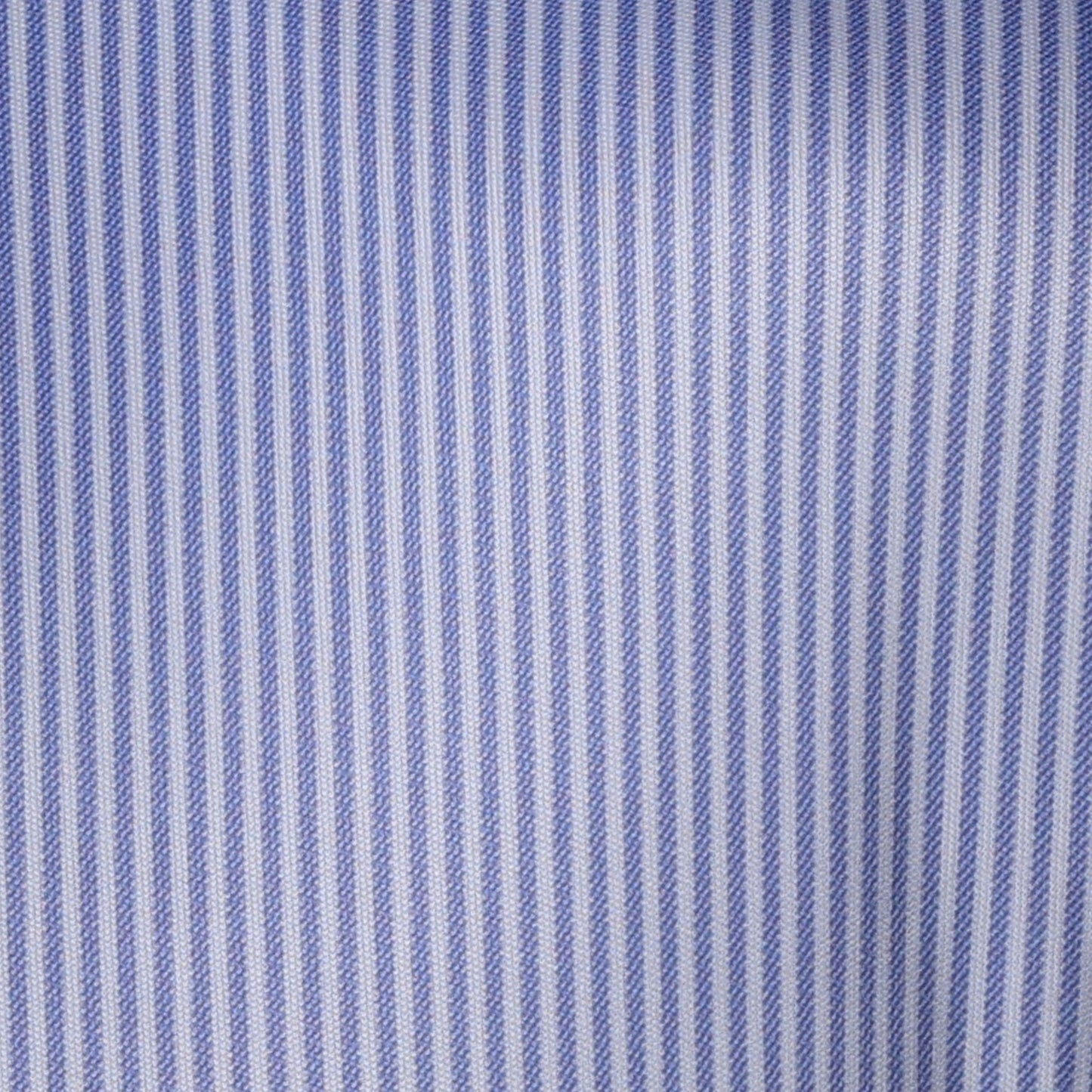 Quattro Flex Dress Shirt with Semi-Spread Collar Regent Blue Stripe